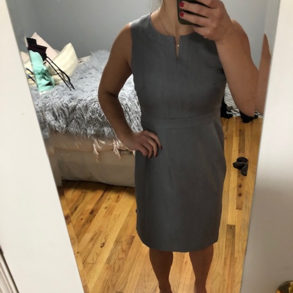 Grey work dress